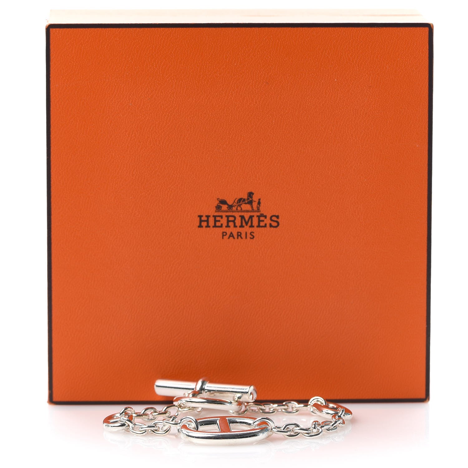 Hermes Sterling Silver Farandole Bracelet SH 5 of 5
