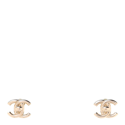 Chanel Metal CC Turnlock Earrings Gold 1 of 5
