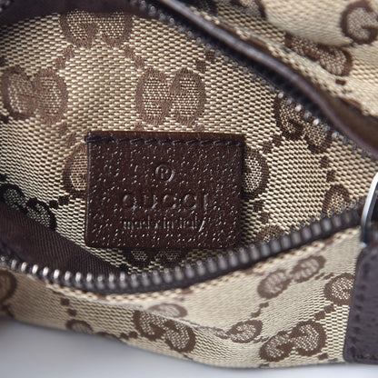 Gucci Monogram Web Belt Bag Dark Brown 5 of 9