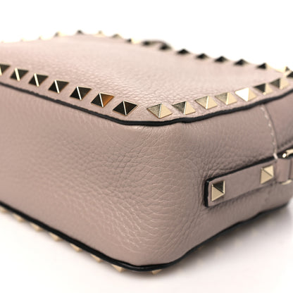Valentino Garavani Calfskin Rockstud Camera Crossbody Bag Poudre 9 of 9