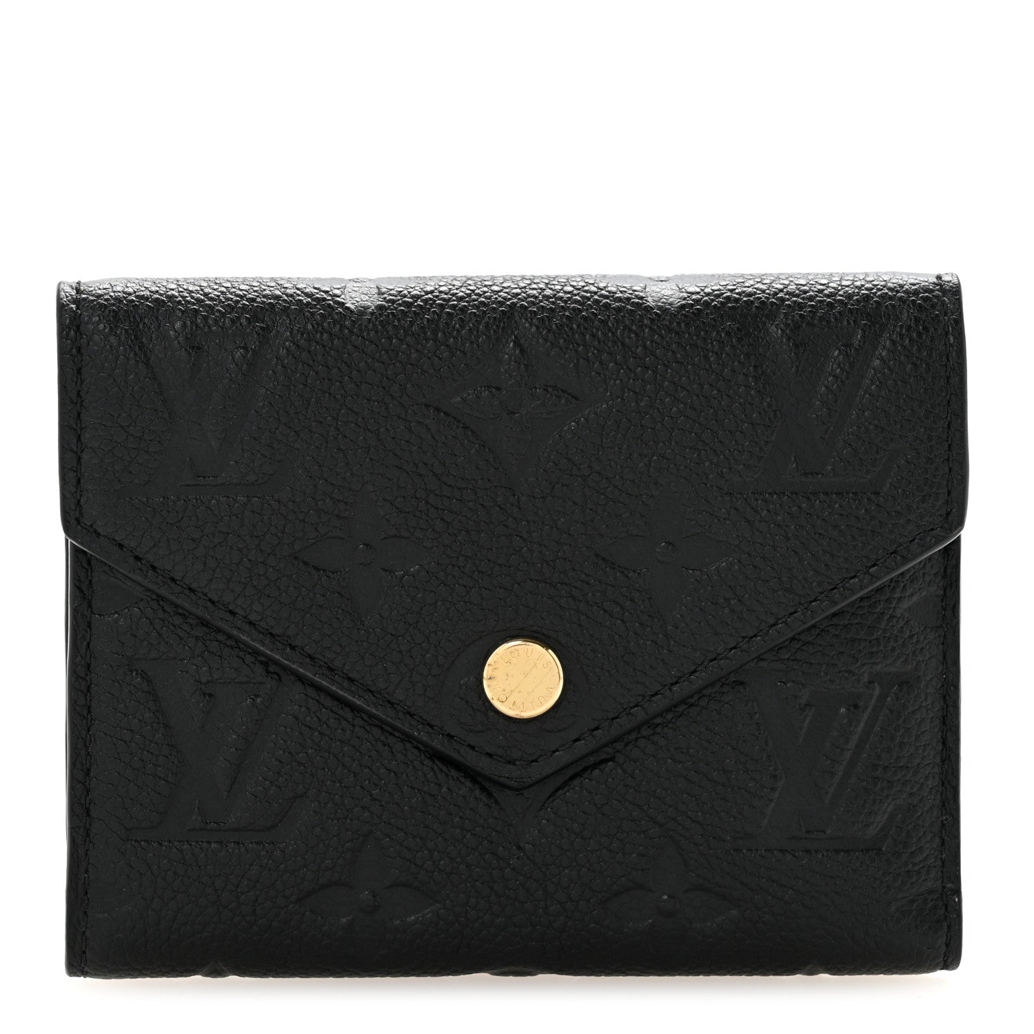Louis Vuitton Empreinte Victorine Wallet Black 1 of 9