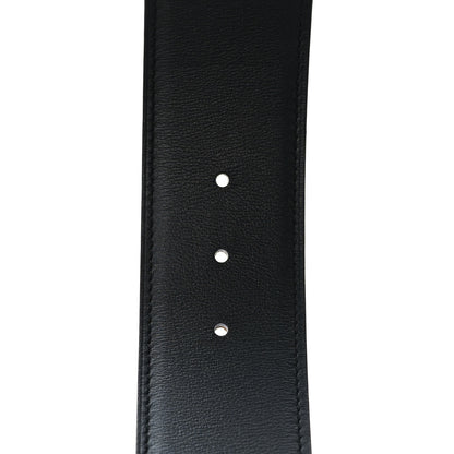 Hermes Swift Epsom 42mm Constance H 2 Belt 95/38 Black Gold 3 of 5