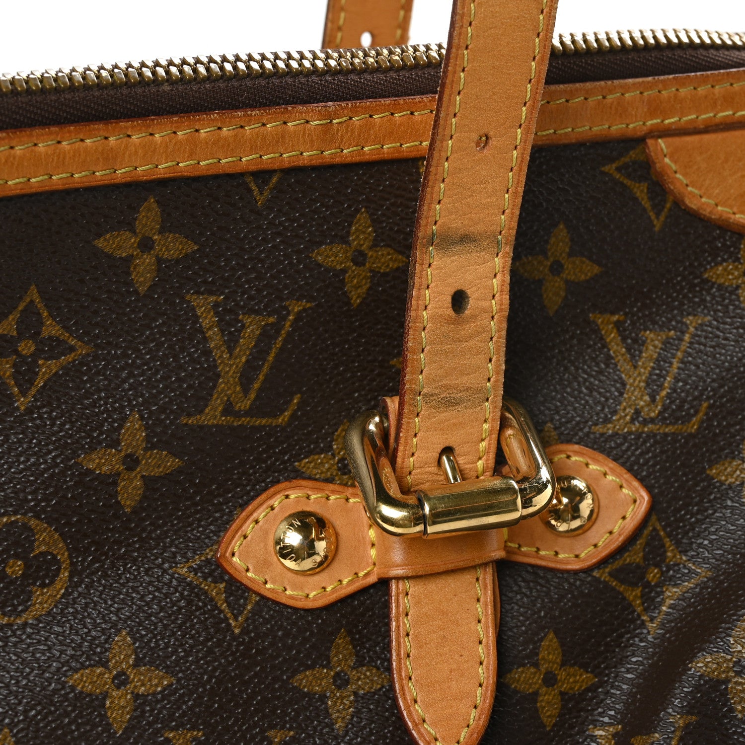 Louis Vuitton Monogram Palermo GM 11 of 14