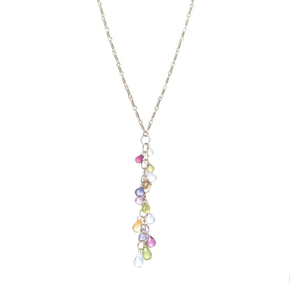 Tiffany 18K Yellow Gold Rainbow Drops Necklace 1 of 6