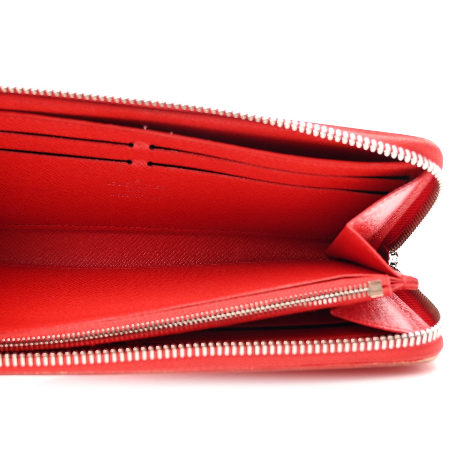Louis Vuitton Epi Zippy Wallet Carmine 5 of 8