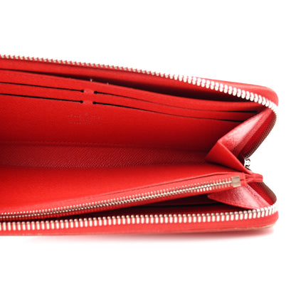 Louis Vuitton Epi Zippy Wallet Carmine 5 of 8