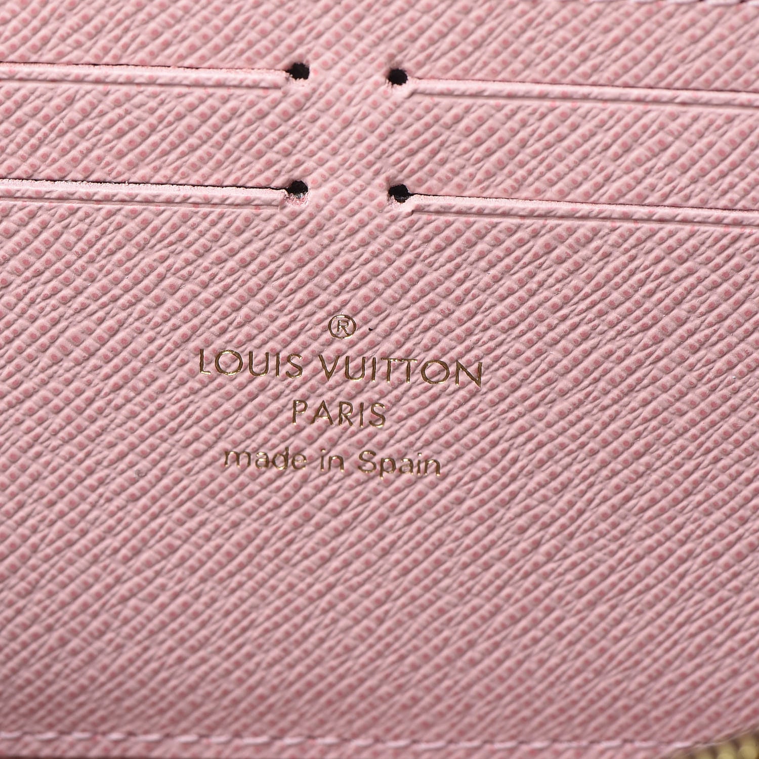 Louis Vuitton Monogram Clemence Wallet Rose Ballerine 6 of 8