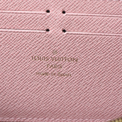 Louis Vuitton Monogram Clemence Wallet Rose Ballerine 6 of 8
