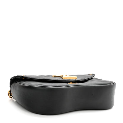 Louis Vuitton Calfskin New Wave Chain MM Black 4 of 13