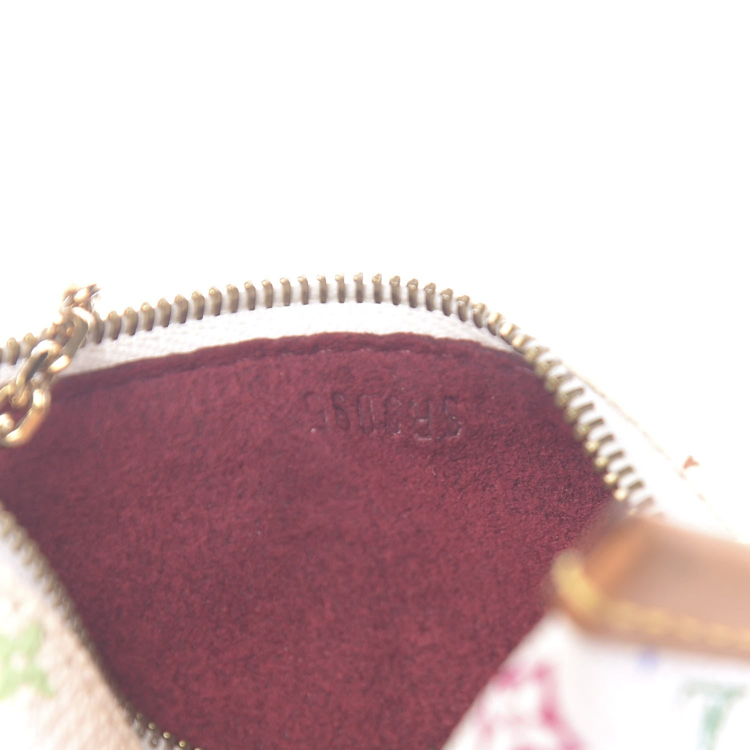 Louis Vuitton Monogram Multicolor Berlingot Coin Purse White 6 of 7