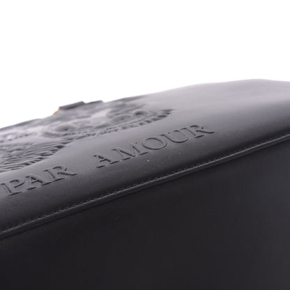 Gucci Calfskin Embossed L'Aveugle Par Amour Duffle Black 9 of 11
