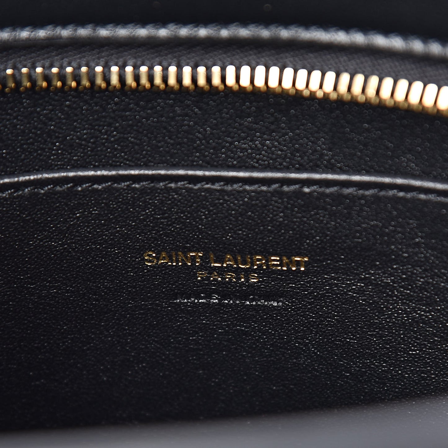 Calfskin Monogram Baby Cabas Black