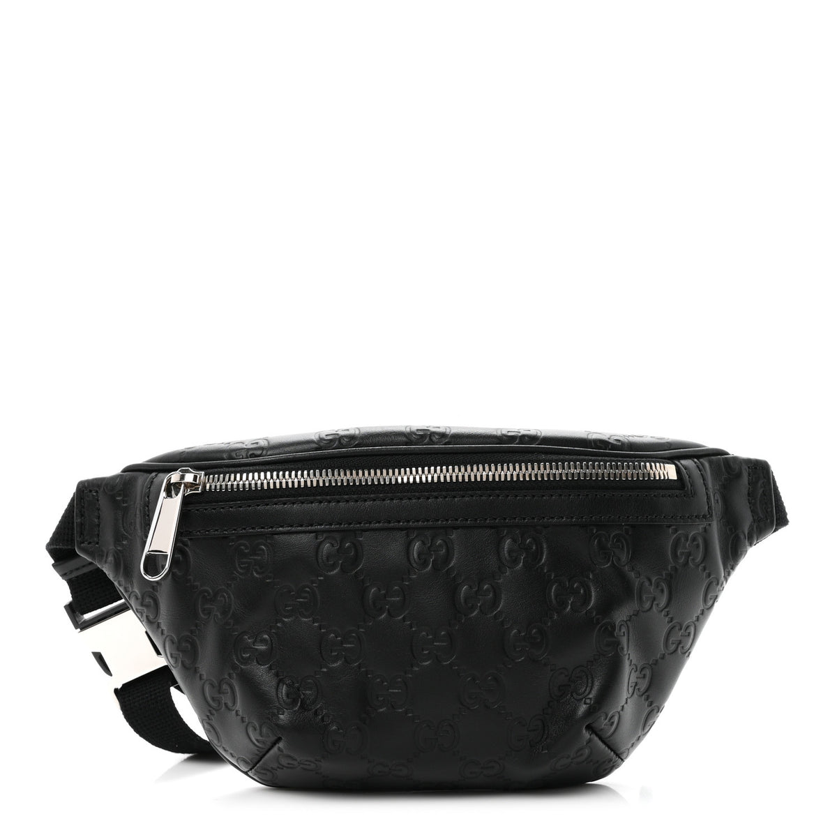 Gucci Guccissima Belt Bag Black Black 1 of 10