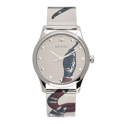 Gucci Stainless Steel 38mm Le Marche Des Merveilles Snake Quartz Watch 1 of 4