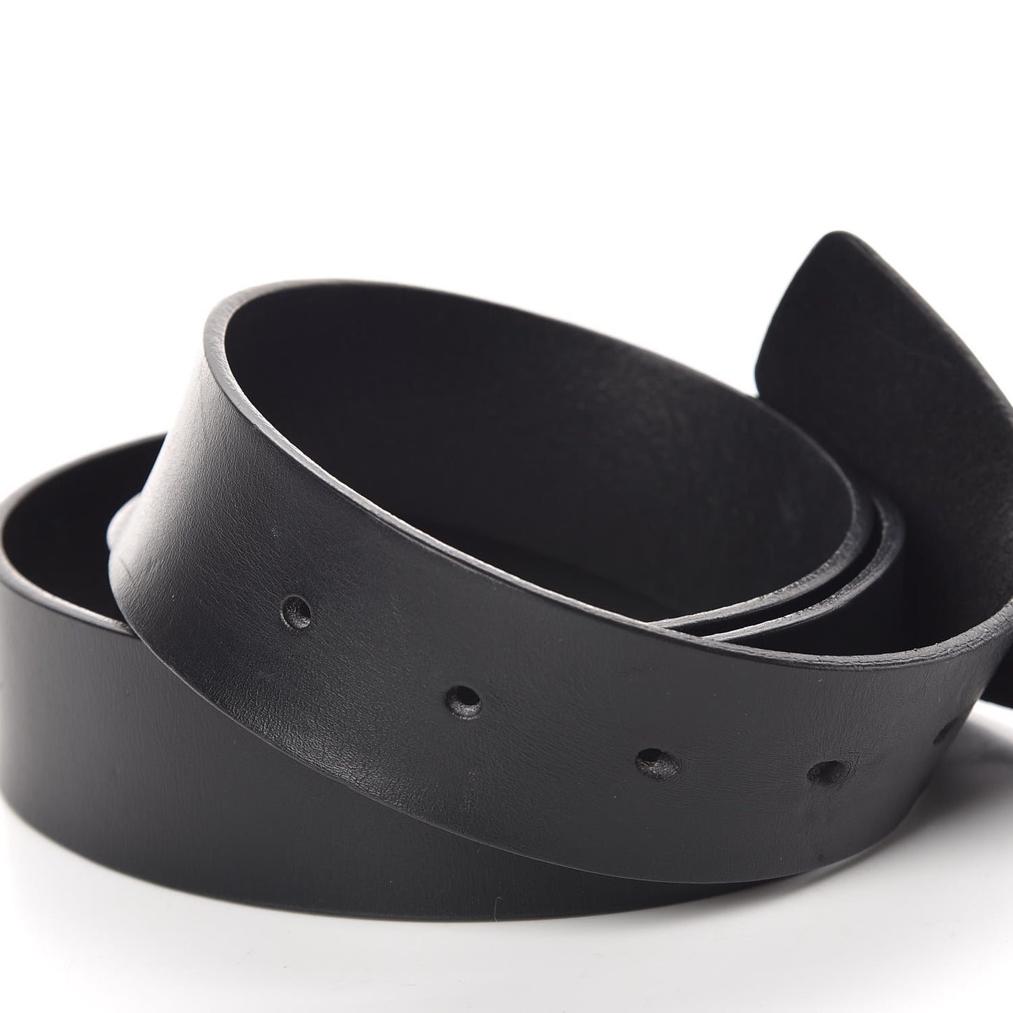 Selleria Calfskin Monochrome Interlocking G 37mm Belt 105 42 Black
