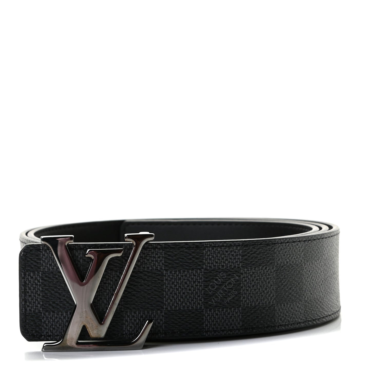 Damier Graphite 40mm LV Initiales Belt 105 42