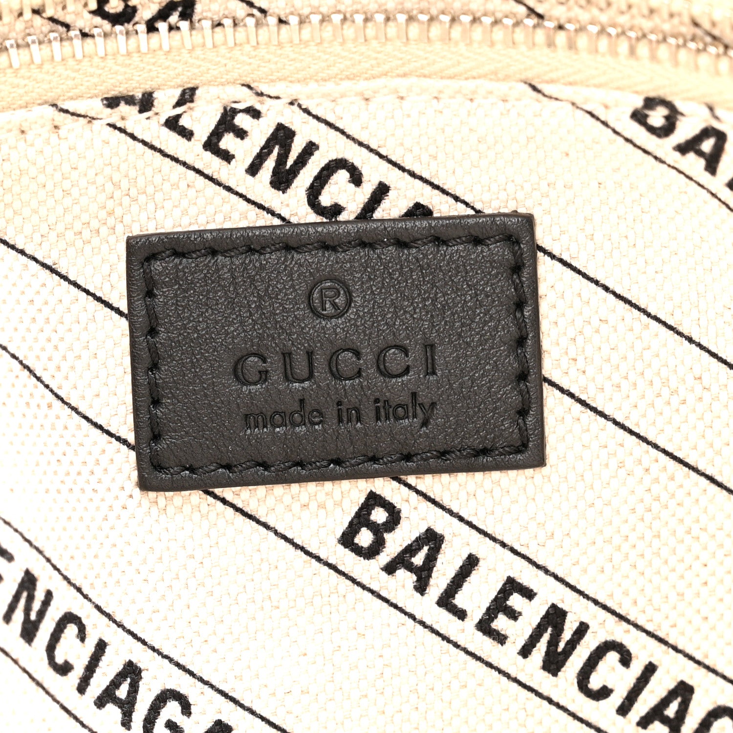 Balenciaga X GUCCI GG Supreme Monogram Neo Classic Silver Hardware