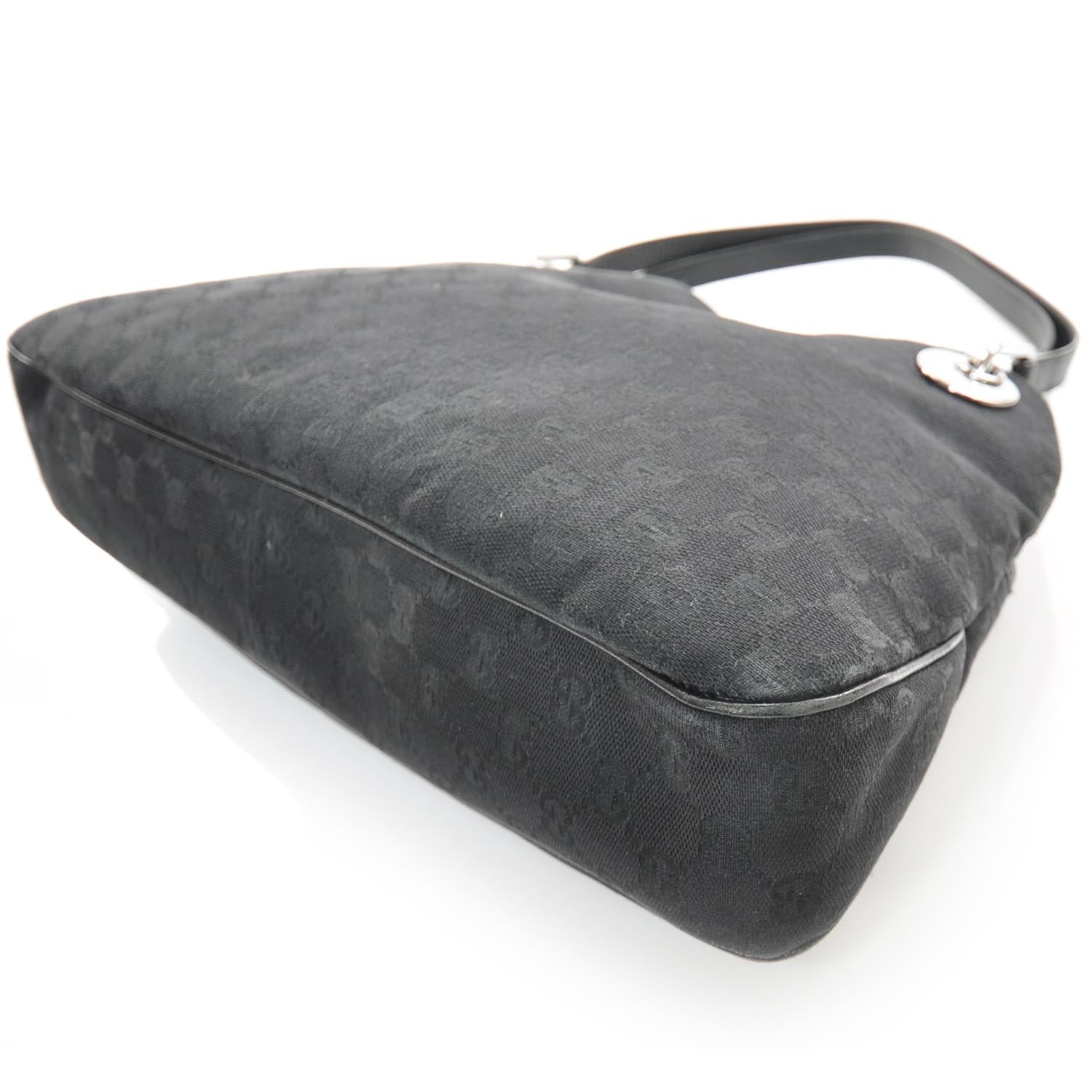 Gucci Monogram Medium Eclipse Shoulder Bag Black 4 of 7
