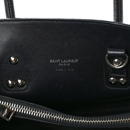 Saint Laurent Grained Calfskin Baby Sac De Jour Black 6 of 13