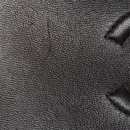 Chanel Lambskin Quilted Small Double Flap Dark Brown 6 of 10