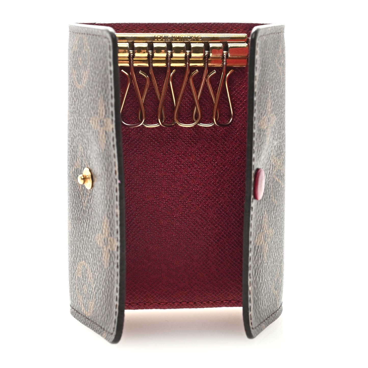 Monogram 6 Key Multicles Holder Fuchsia