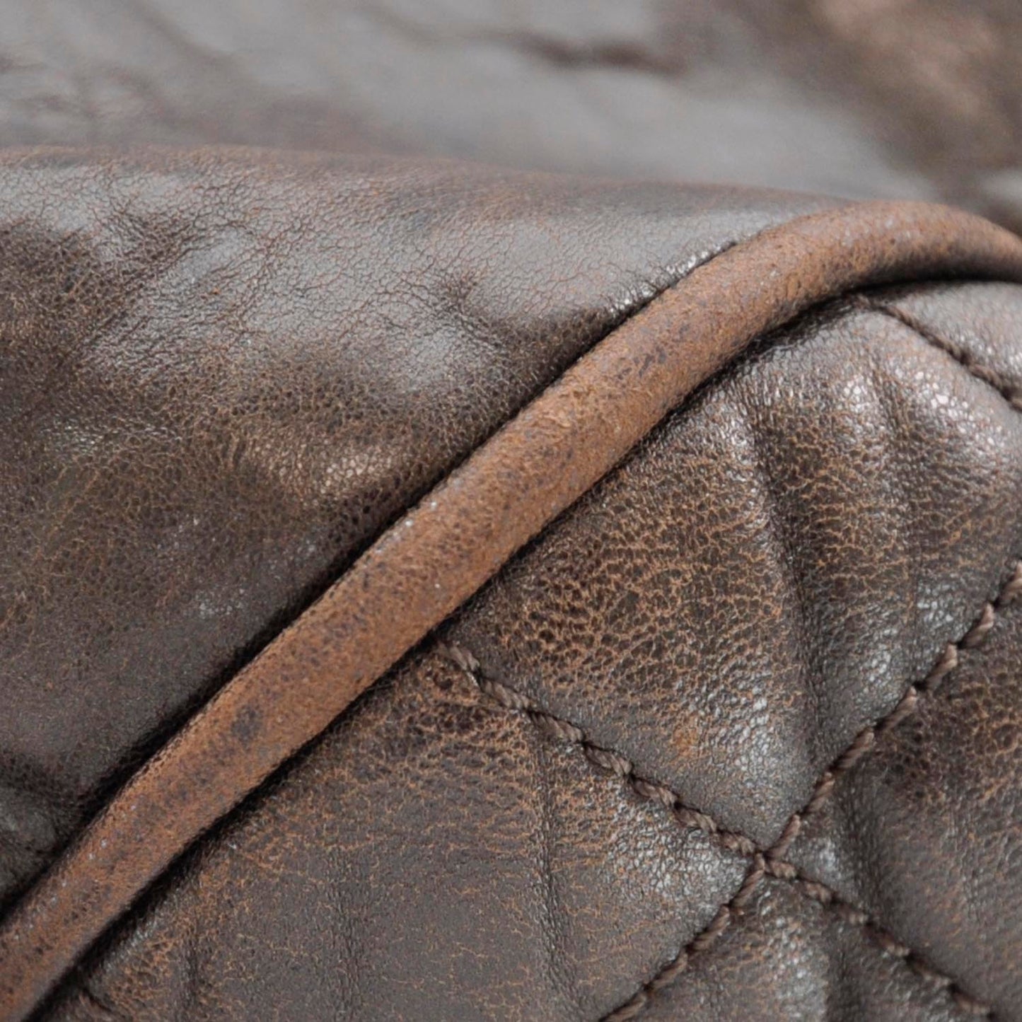 Calfskin Medium Perfect Day Tote Dark Brown