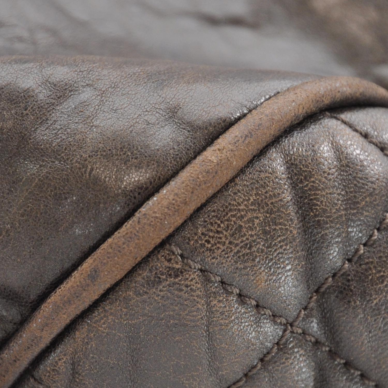 Chanel Calfskin Medium Perfect Day Tote Dark Brown 12 of 14