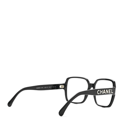 Chanel Acetate Square Eyeglasses 5408 Black 4 of 7
