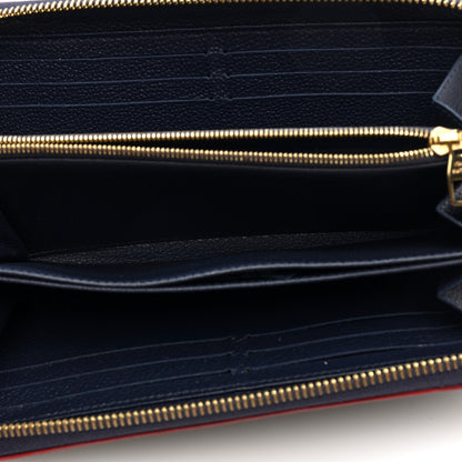 Louis Vuitton Empreinte Zippy Wallet Marine Rouge 5 of 6