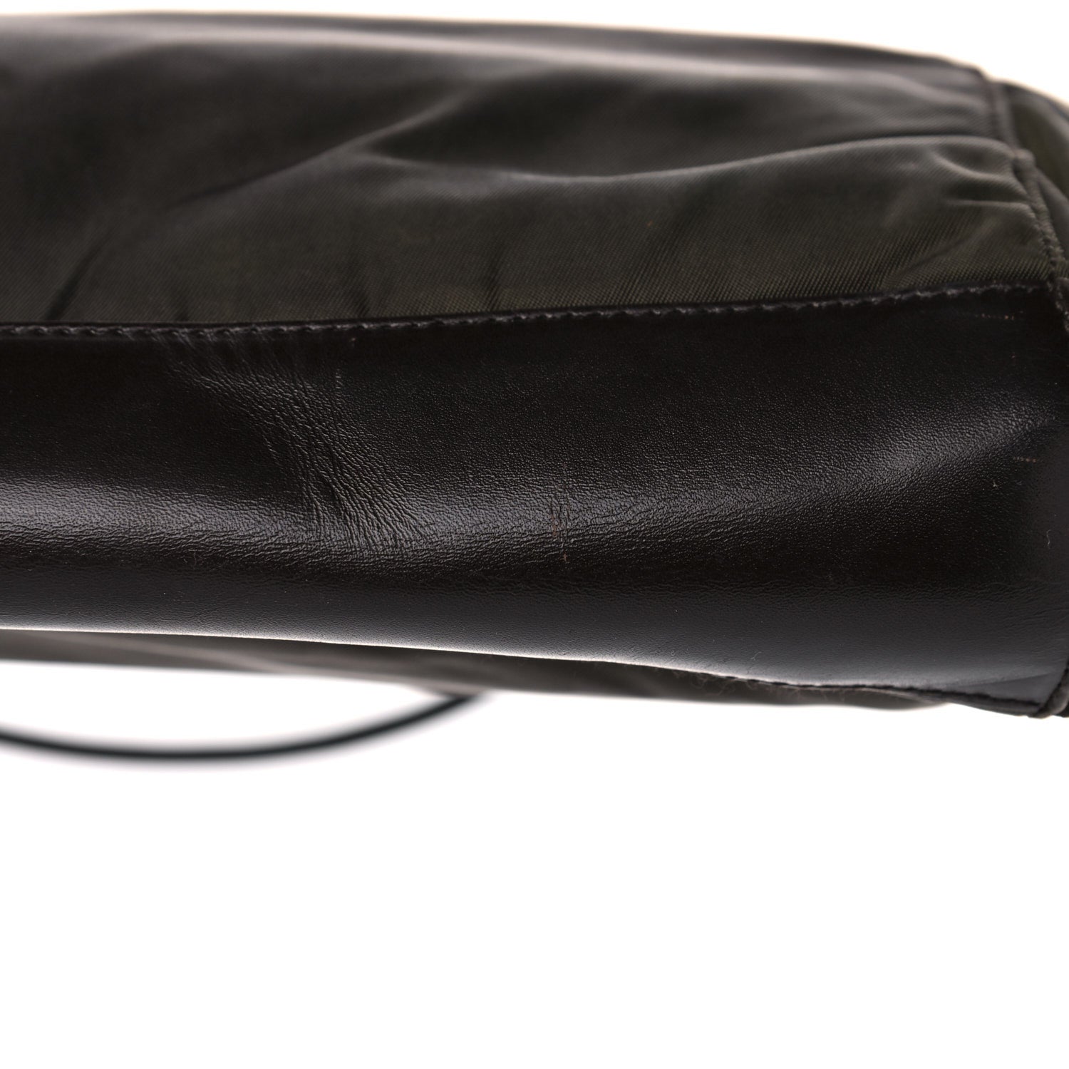 Prada Tessuto Nylon Nappa Tote Militare 14 of 18