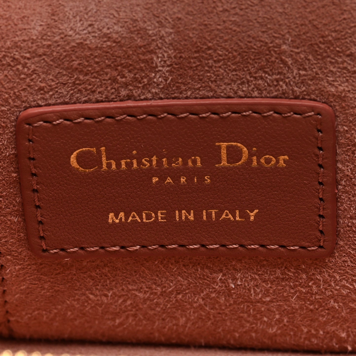 Lambskin Cannage Micro Vanity Case Ethereal Pink