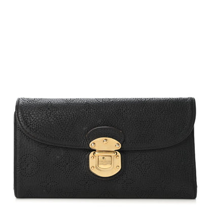 Louis Vuitton Mahina Amelia Wallet Black 1 of 4