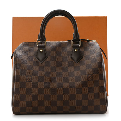 Louis Vuitton Damier Ebene Speedy 25 10 of 10
