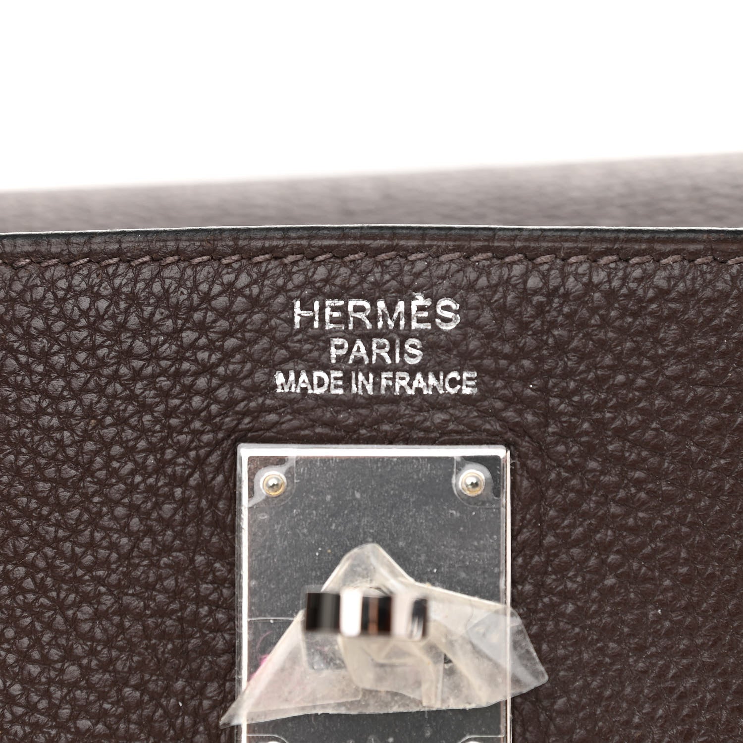 Hermes Togo Kelly Retourne 35 Chocolate 6 of 13