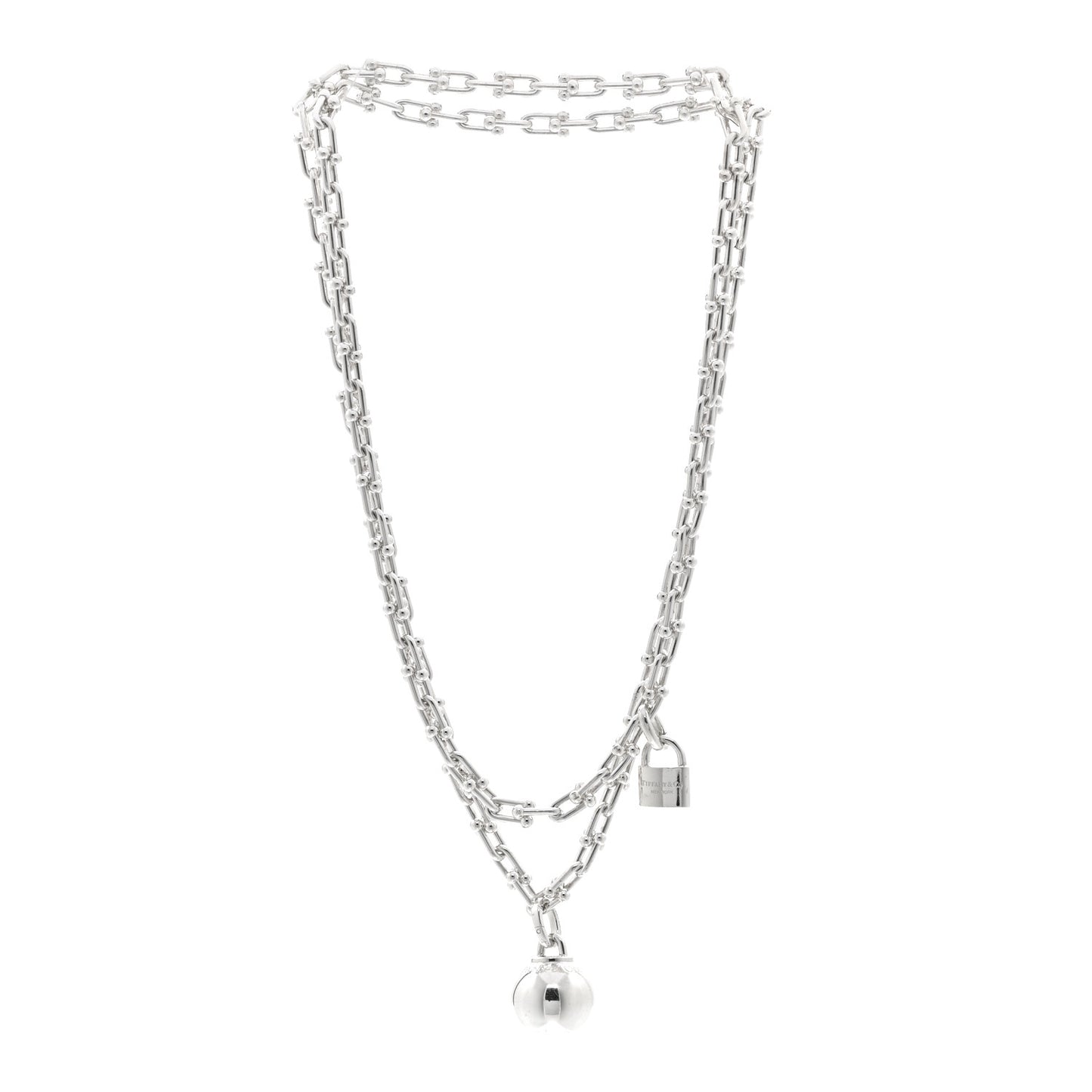 Sterling Silver HardWear Wrap Necklace