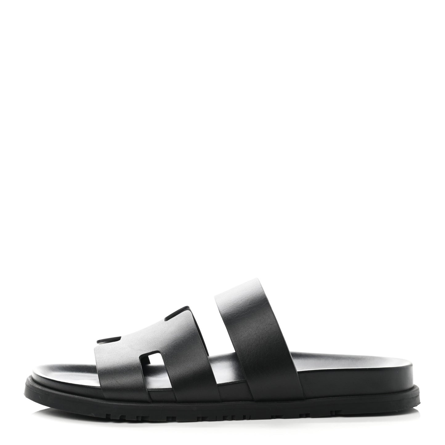Calfskin Mens Chypre Sandals 43 Black