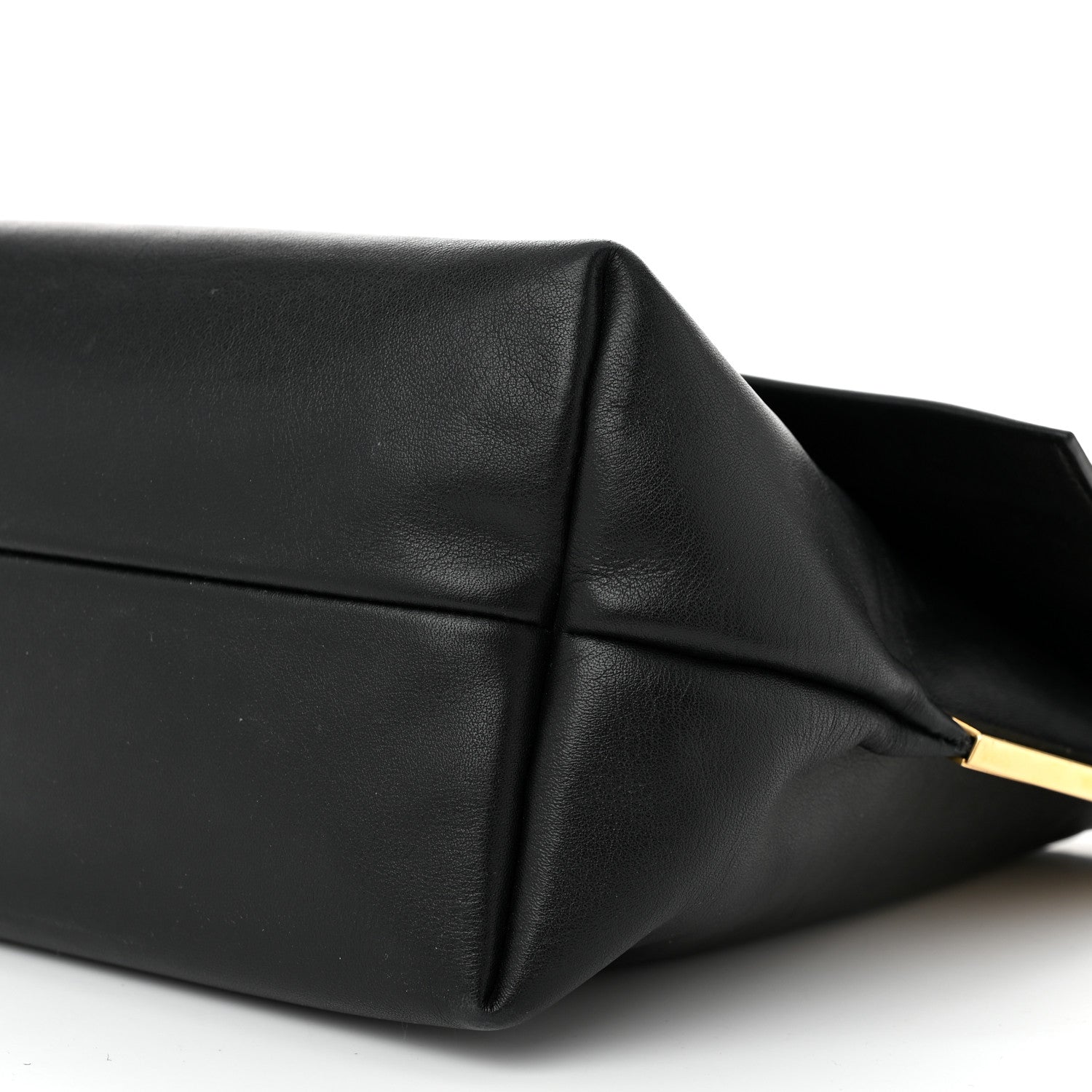 Celine Smooth Calfskin Flap Clasp Bag Black 1626903 – FASHIONPHILE