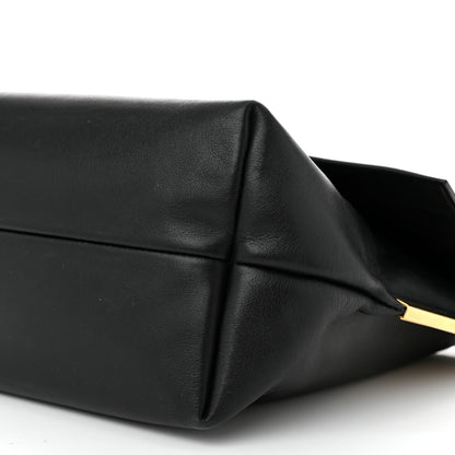 Celine Smooth Calfskin Flap Clasp Bag Black 10 of 10