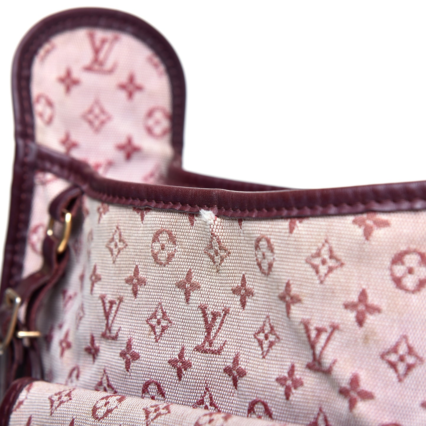 Mini Monogram Besace Mary Kate Cherry