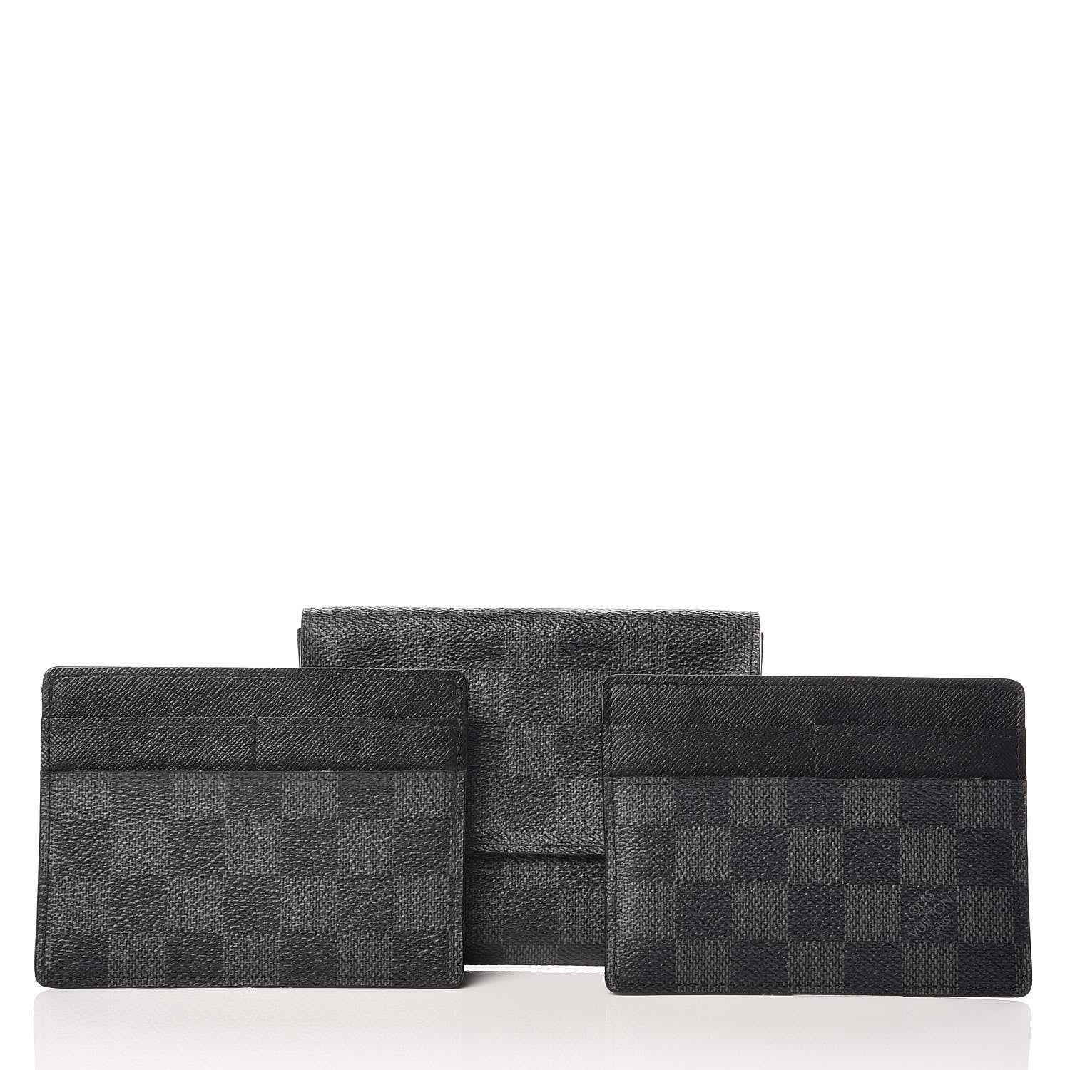 Louis Vuitton Damier Graphite Compact Modulable Wallet 3 of 10