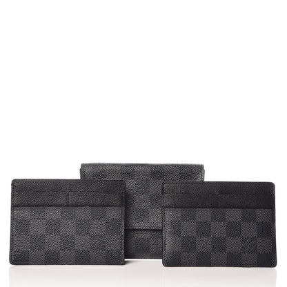 Louis Vuitton Damier Graphite Compact Modulable Wallet 3 of 10