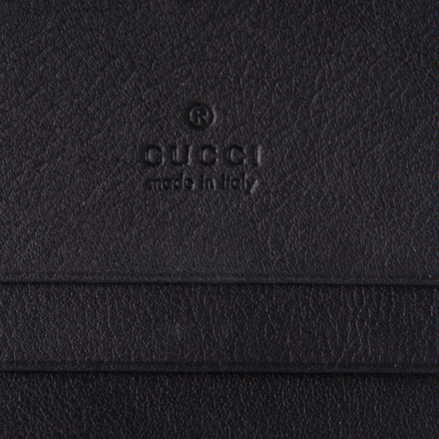 Calfskin Matelasse GG Marmont Card Case Black