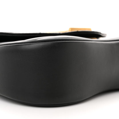 Louis Vuitton Calfskin New Wave Chain MM Black 9 of 14