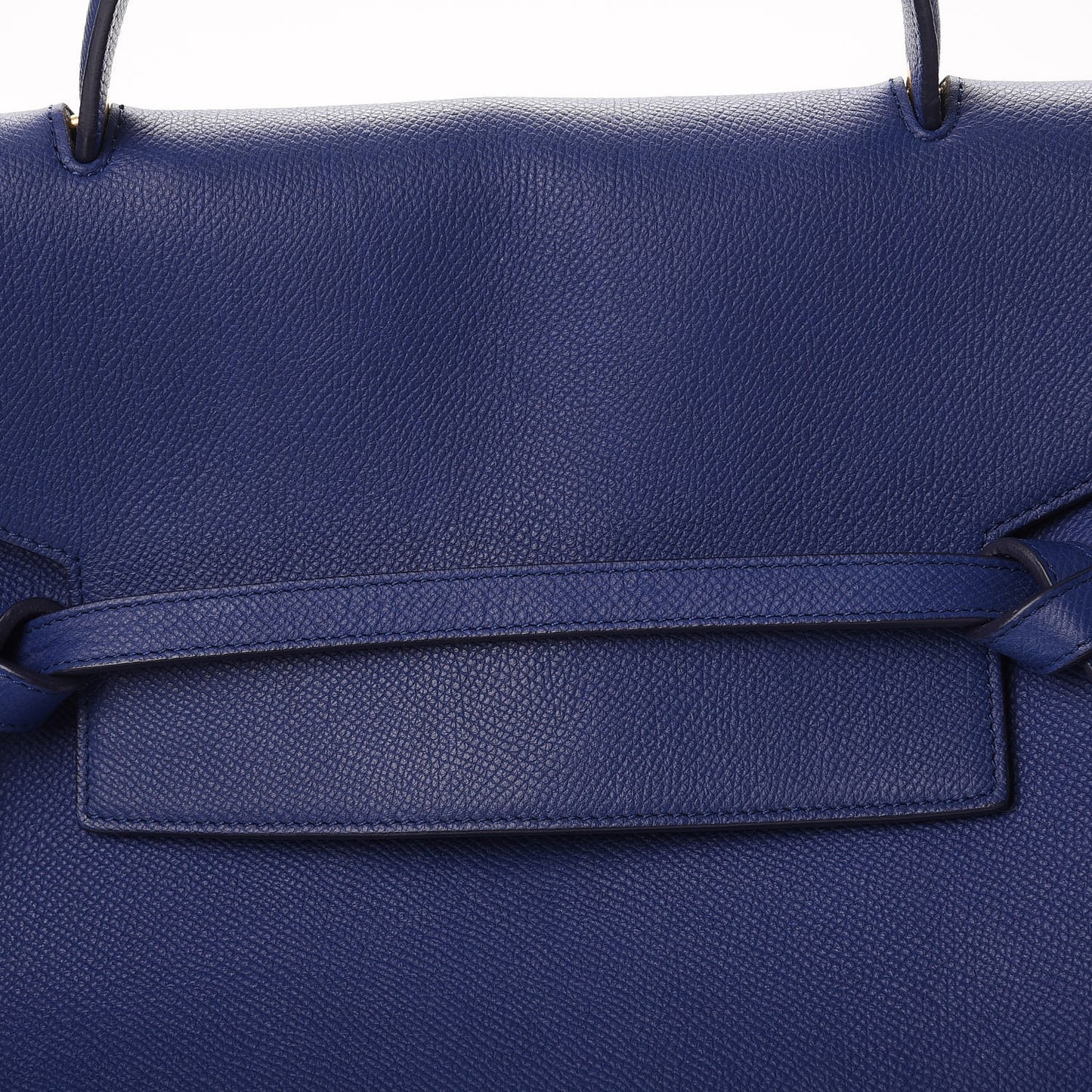 Grained Calfskin Mini Belt Bag Indigo