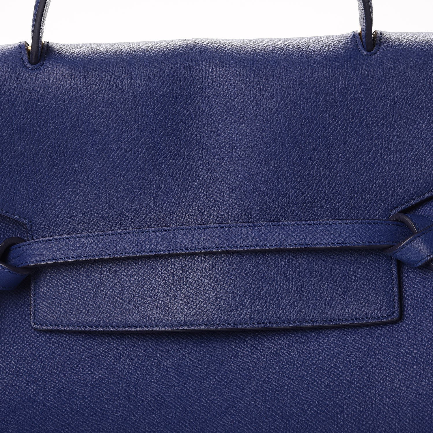 Celine Grained Calfskin Mini Belt Bag Indigo 12 of 19