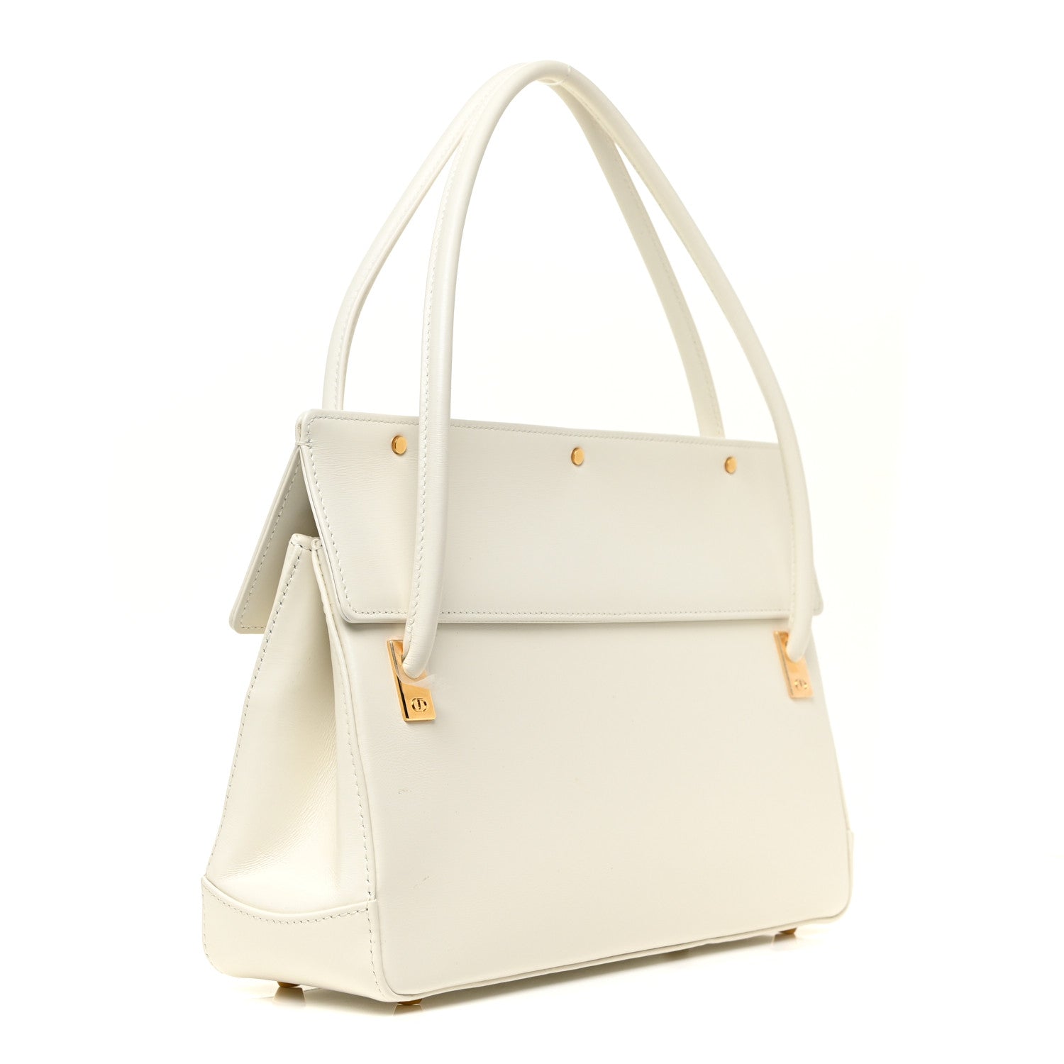 Christian Dior Smooth Calfskin Parisienne Bag Latte 3 of 16