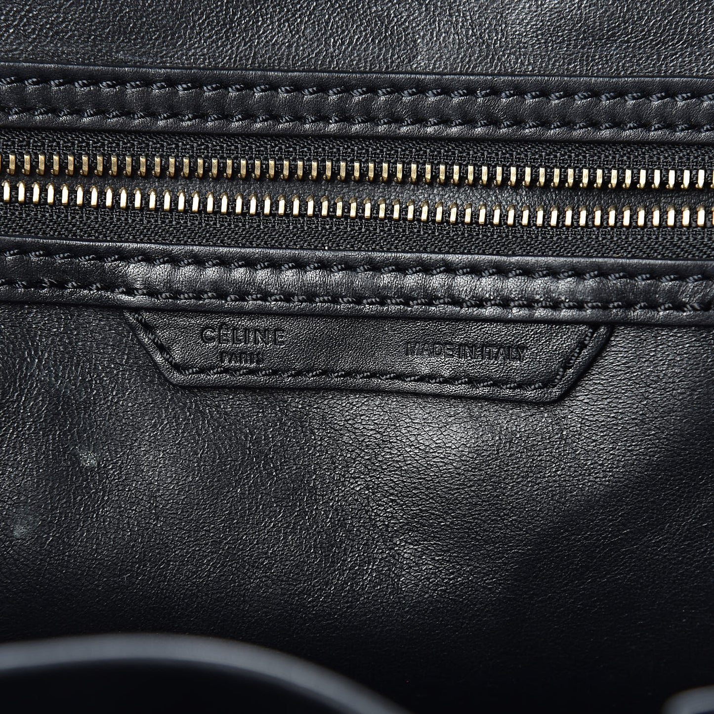 Smooth Calfskin Mini Luggage Black