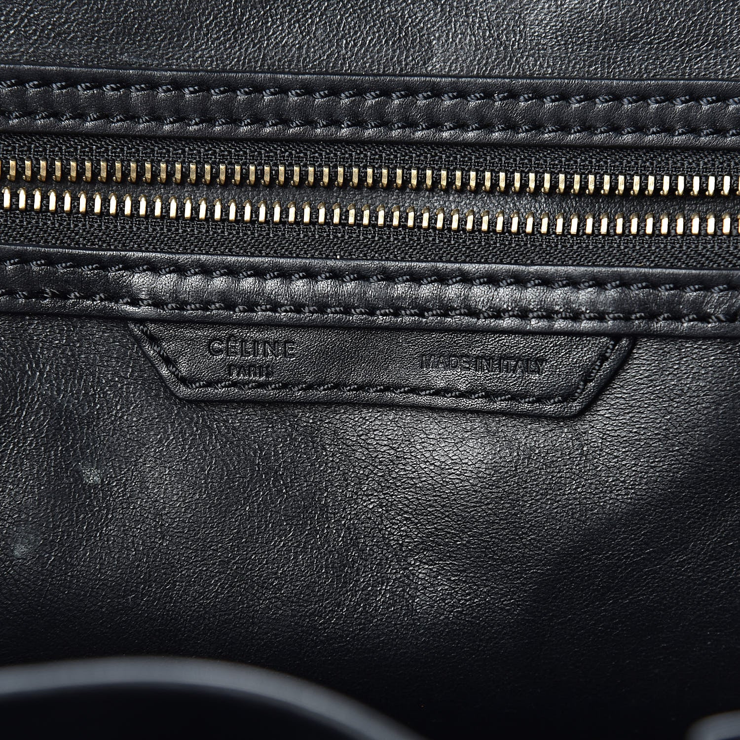 Celine Smooth Calfskin Mini Luggage Black 6 of 17