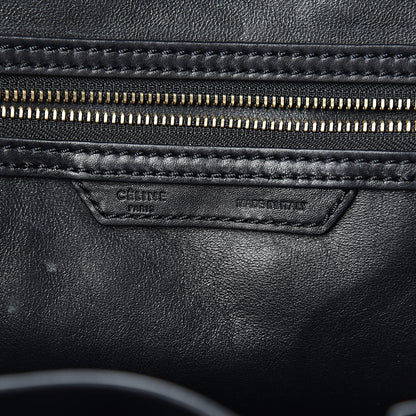 Celine Smooth Calfskin Mini Luggage Black 6 of 17