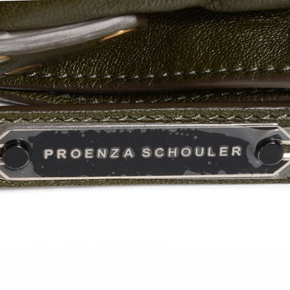 Proenza Schouler Lambskin PS1 Extra Large Satchel Military 7 of 15